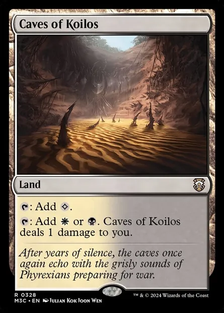 Caves of Koilos, Magic card M3C 328 — Modern Horizons 3 Commander set