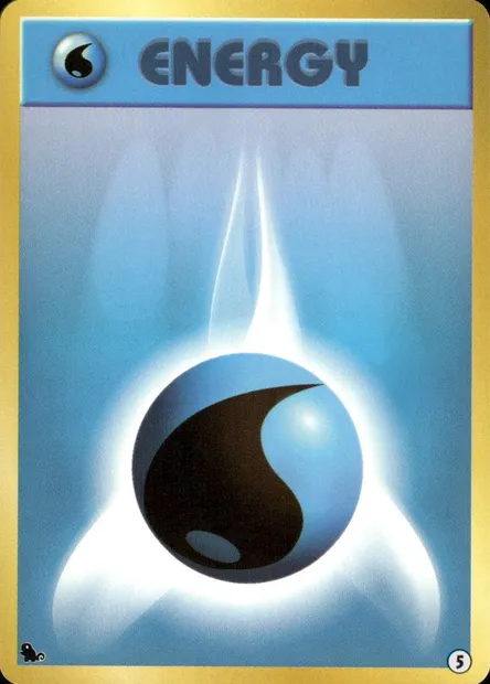 Énergie Eau, carte Pokémon IPSQT 005 — extension Intro Pack Squirtle