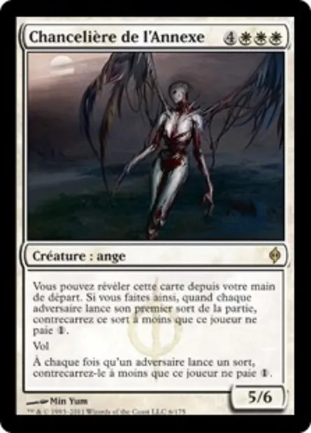 Chancelière de l'Annexe, carte Magic NPH 6 — extension La Nouvelle Phyrexia