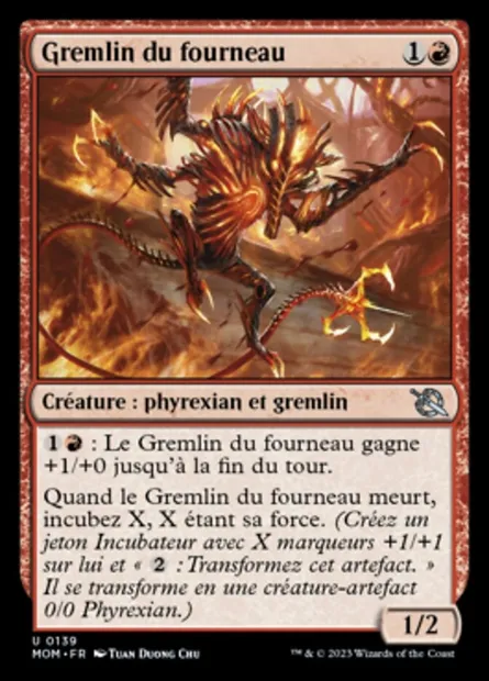 Gremlin du fourneau, carte Magic MOM 139 — extension L'invasion des machines