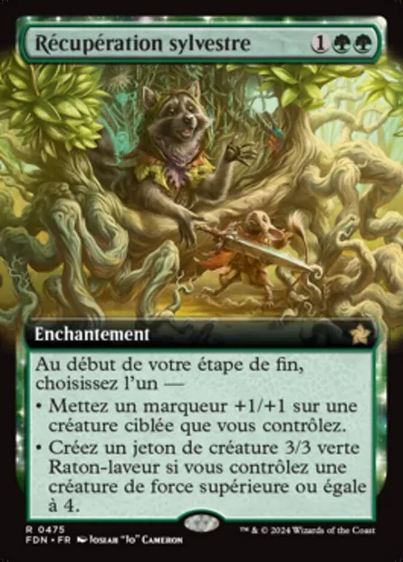 Récupération sylvestre, carte Magic FDN 475 — extension Foundations