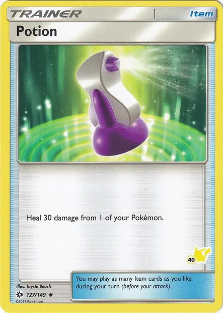 Potion, Pokémon card BA20 127p-40 — Battle Academy 2020 set