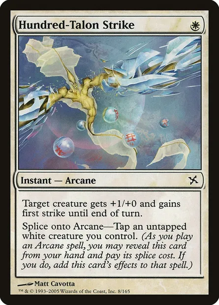 Hundred-Talon Strike, Magic card BOK 8 — Betrayers of Kamigawa set