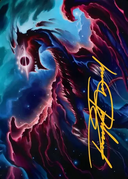 Nova Hellkite // Nova Hellkite, Magic card AEOE 18 — Edge of Eternities Art Series set