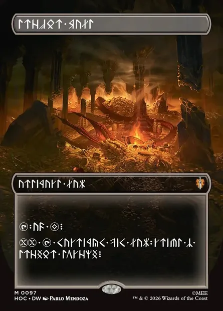 Treasure Vault, Magic card HOC 97 — The Hobbit Eternal set