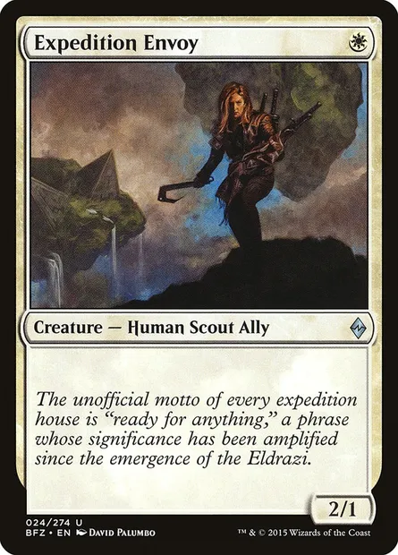 Expedition Envoy, Magic card BFZ 24 — Battle for Zendikar set