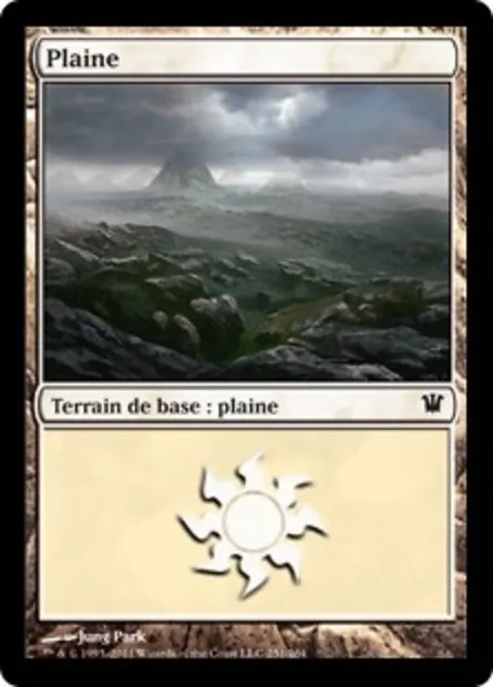 Plaine, carte Magic ISD 251 — extension Innistrad