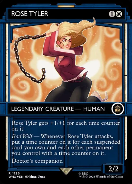 Rose Tyler, Magic card WHO 1126 — Doctor Who set