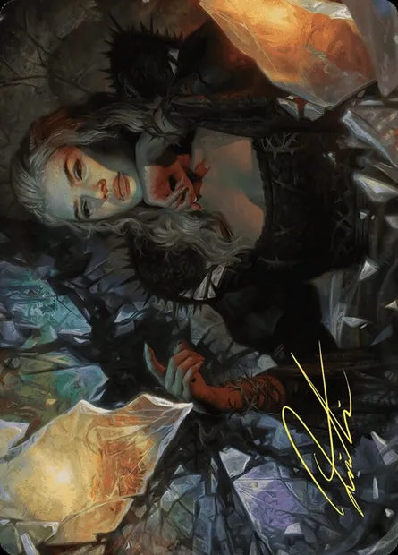 Prophetic Prism // Prophetic Prism, carte Magic AWOE 45 — extension Wilds of Eldraine Art Series