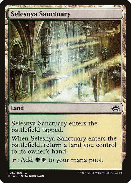 Selesnya Sanctuary, Magic card PCA 125 — Planechase Anthology set