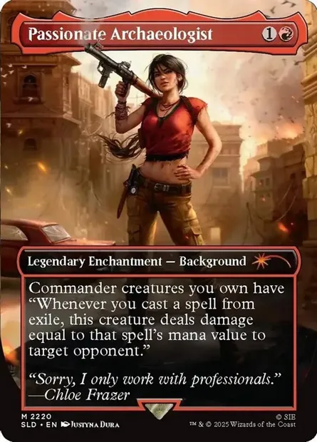 Passionate Archaeologist, Magic card SLD 2220 — Secret Lair Drop set