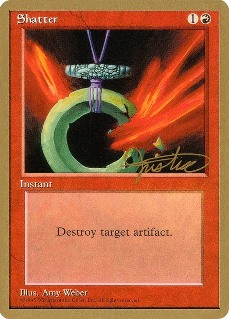 Shatter, Magic card PTC mj219 — Pro Tour Collector Set set