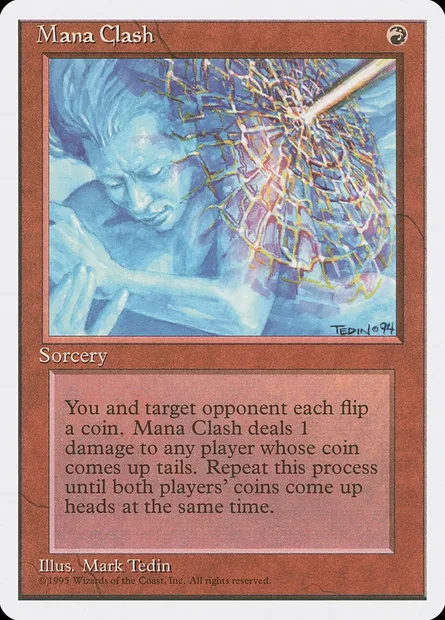 Mana Clash, Magic card 4ED 210 — Fourth Edition set
