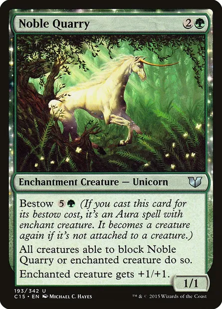 Noble Quarry, Magic card C15 193 — Commander 2015 set