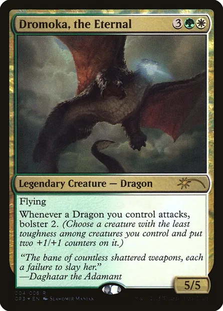Dromoka l'éternelle, carte Magic CP3 4 — extension Magic Origins Clash Pack