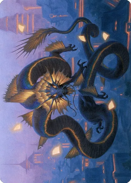 Ao, the Dawn Sky // Ao, the Dawn Sky, Magic card ANEO 25 — Neon Dynasty Art Series set