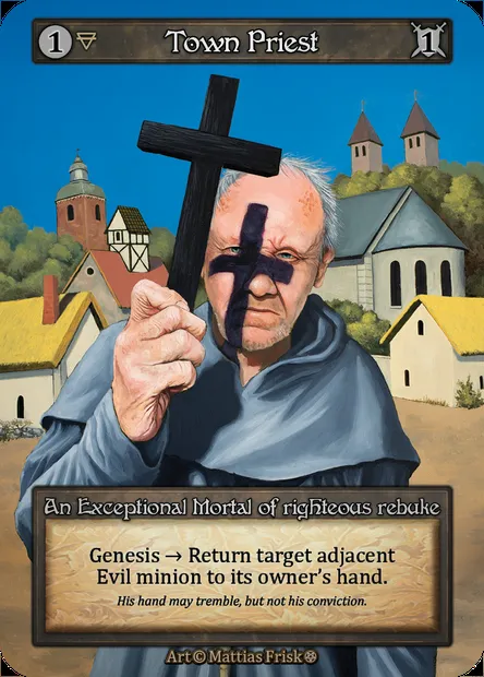 Town Priest, carte Sorcery GOT 191 — extension Gothic