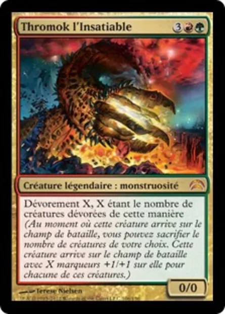 Thromok l'Insatiable, carte Magic PC2 106 — extension Planechase 2012