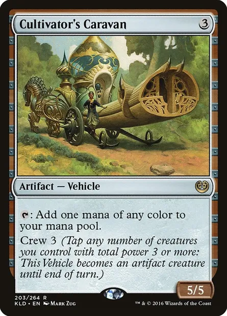 Cultivator's Caravan, Magic card KLD 203 — Kaladesh set