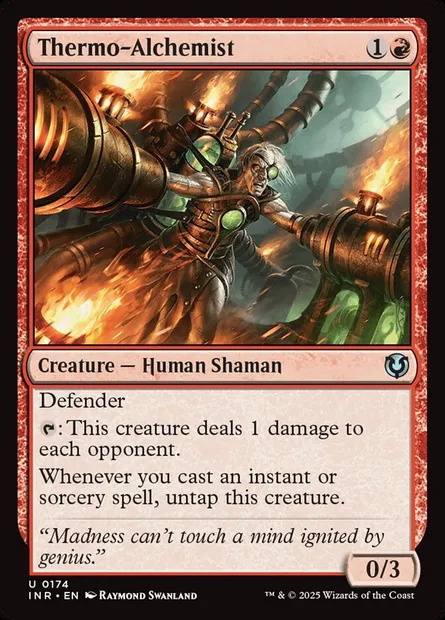 Thermo-Alchemist, Magic card INR 174 — Innistrad Remastered set