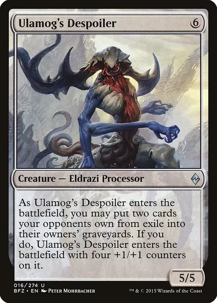 Ulamog's Despoiler, Magic card BFZ 16 — Battle for Zendikar set