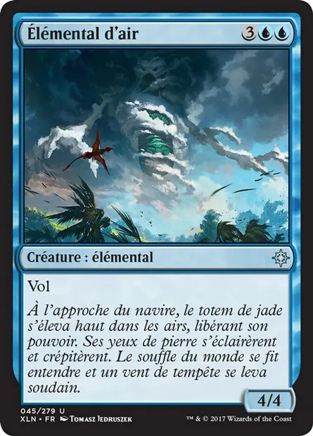 Élémental d'air, carte Magic XLN 45 — extension Ixalan