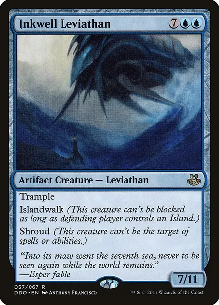 Inkwell Leviathan, Magic card DDO 37 — Duel Decks: Elspeth vs. Kiora set