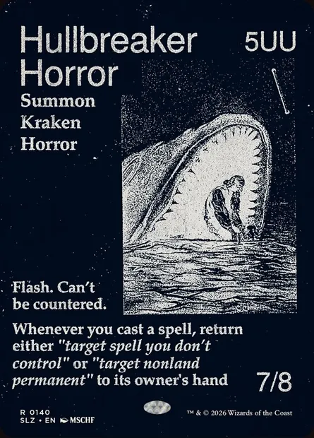 Hullbreaker Horror, Magic card SLZ 140 — The Zeta Set set