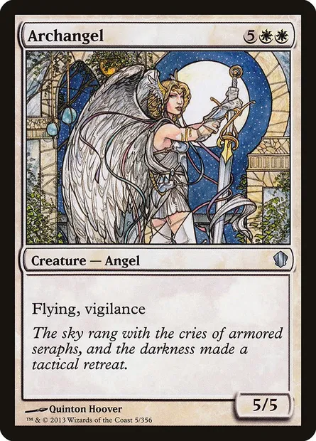 Archangel, Magic card C13 5 — Commander 2013 set