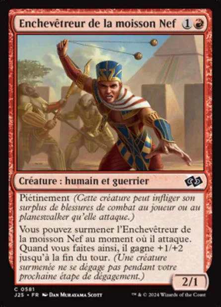Enchevêtreur de la moisson Nef, carte Magic J25 581 — extension Foundations Jumpstart