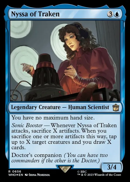 Nyssa de Traken, carte Magic WHO 656 — extension Doctor Who