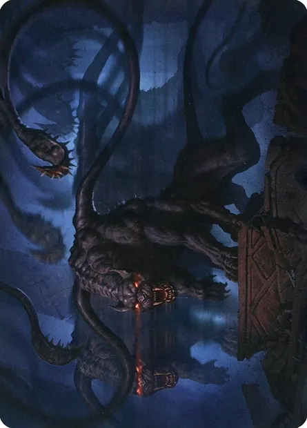 Displacer Beast // Displacer Beast, Magic card AAFR 8 — Adventures in the Forgotten Realms Art Series set