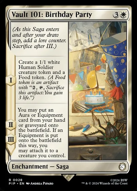 Vault 101: Birthday Party, Magic card PIP 28 — Fallout set