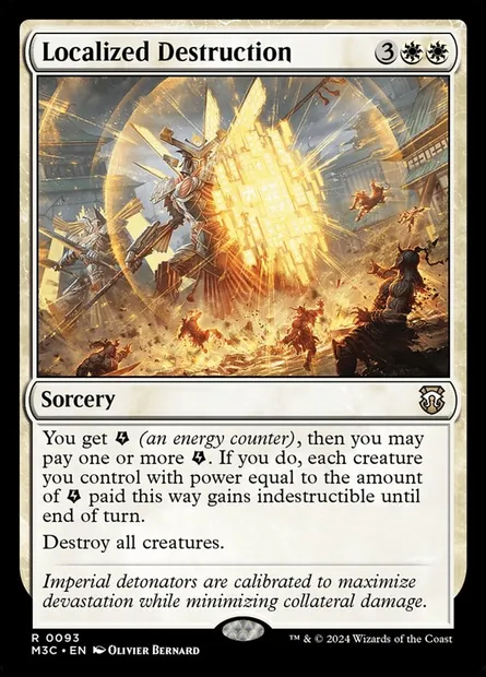 Localized Destruction, Magic card M3C 93 — Modern Horizons 3 Commander set