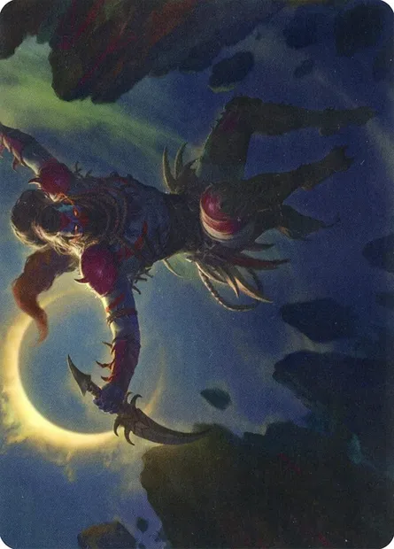 Nighthawk Scavenger // Nighthawk Scavenger, Magic card AZNR 58 — Zendikar Rising Art Series set