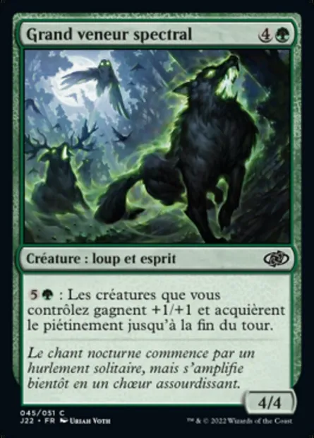 Grand veneur spectral, carte Magic J22 45 — extension Jumpstart 2022