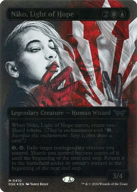 Niko, Light of Hope, Magic card DSK 410 — Duskmourn: House of Horror set