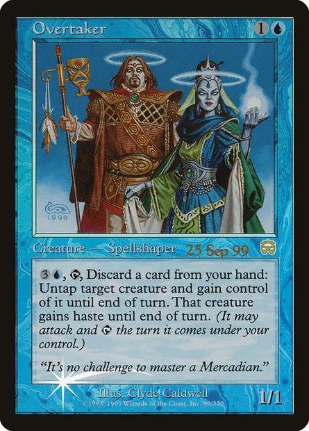 Overtaker, Magic card PMMQ 89 — Mercadian Masques Promos set