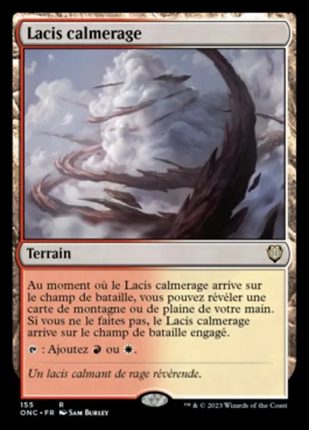 Lacis calmerage, carte Magic ONC 155 — extension Phyrexia: All Will Be One Commander