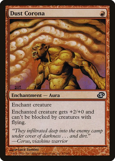 Dust Corona, Magic card PLC 97 — Planar Chaos set