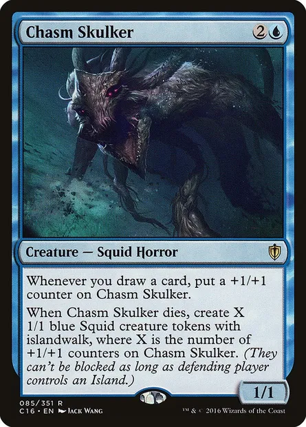 Chasm Skulker, Magic card C16 85 — Commander 2016 set