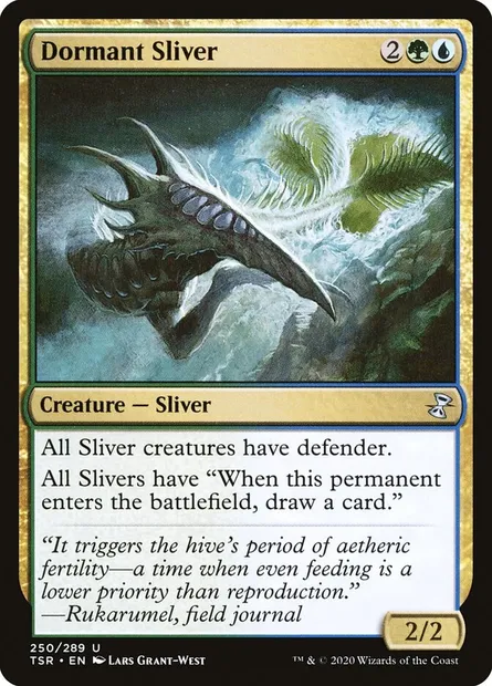 Dormant Sliver, Magic card TSR 250 — Time Spiral Remastered set