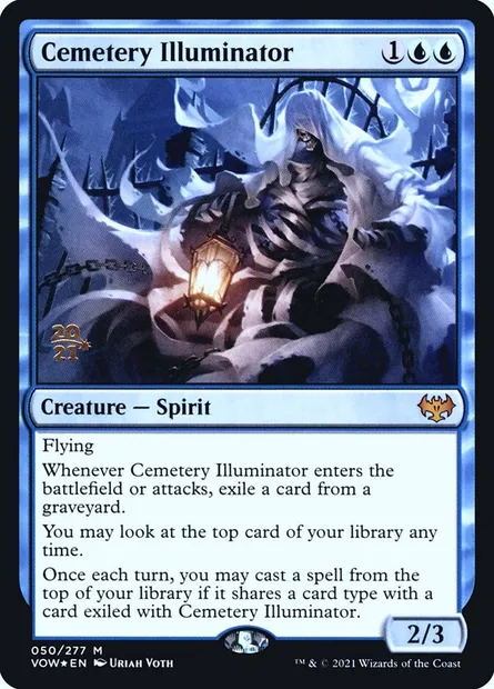 Cemetery Illuminator, Magic card PVOW 50s — Innistrad: Crimson Vow Promos set