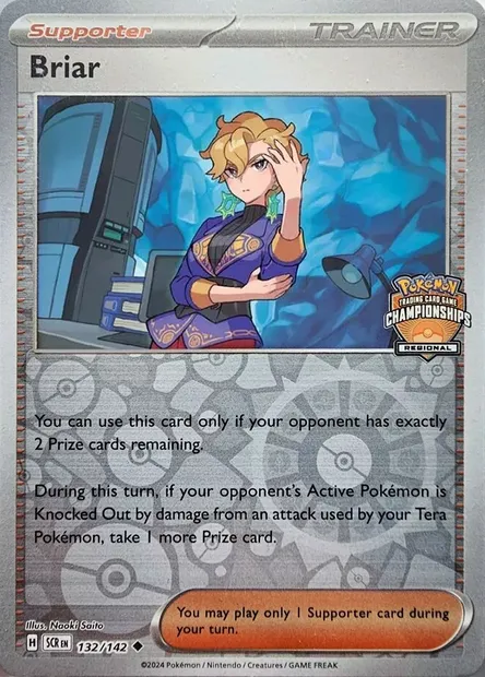 Briar, Pokémon card LGP 132-3 — League Promos set