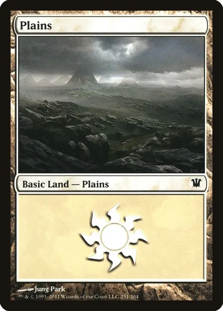 Plains, Magic card ISD 251 — Innistrad set