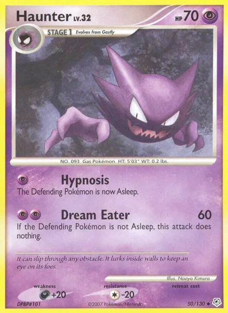 Spectrum, carte Pokémon DP 50 — extension Diamant & Perle
