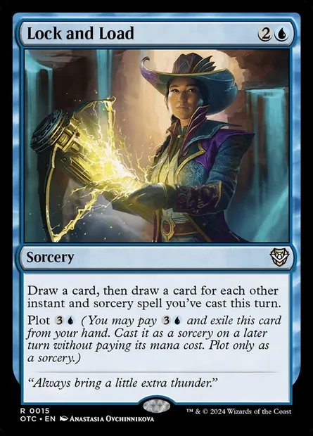 Lock and Load, Magic card OTC 15 — Outlaws of Thunder Junction Commander set