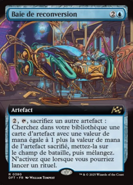 Baie de reconversion, carte Magic DFT 380 — extension Aetherdrift
