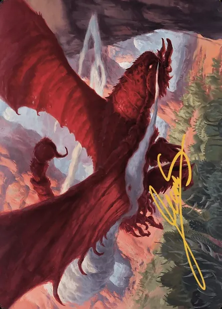 Stingerback Terror // Stingerback Terror, Magic card AOTJ 11 — Outlaws of Thunder Junction Art Series set