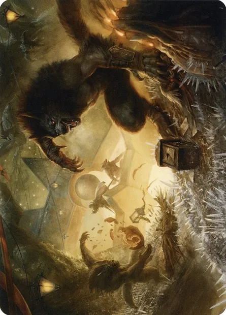 Storm the Festival // Storm the Festival, Magic card AMID 54 — Midnight Hunt Art Series set